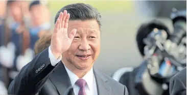  ?? Wolfgang Kumm/DPa ?? Xi Jinping, un líder en conflicto con varios países