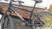  ??  ?? A computer-generated image of a man police want to speak to about the burglary in Frittenden and the abandoned bike found in Staplehurs­t