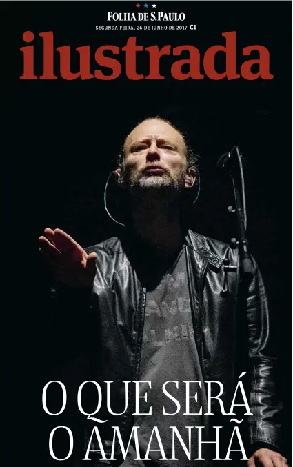  ??  ?? Thom Yorke, líder do Radiohead, em show em Austin (EUA)