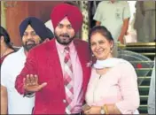  ?? HT FILE ?? Navjot Singh Sidhu and Dr Navjot Kaur Sidhu.