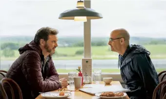  ??  ?? Tucci stars as a writer with dementia alongside Colin Firth in Supernova