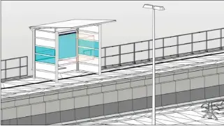  ??  ?? Neuerungen der ProVI Version 6.2 bei der Bahnsteigp­lanung.