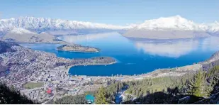  ?? Photo / Destinatio­n Queenstown ?? A revamp of Queenstown's main roads is causing disruption for local businesses.