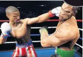  ??  ?? It’s a big hit Creed is one of the best VR releases