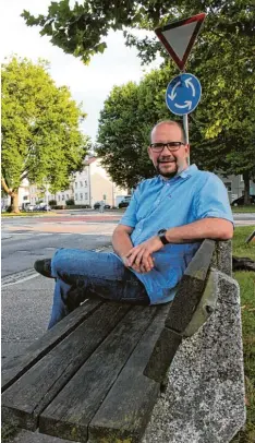  ?? Foto: Norbert Eibel ?? Andreas Fischer in seinem Zuhause, dem Ostend. Dafür steht der SPD Kandidat und für die Menschen seiner Heimat möchte er sich in München einsetzen.