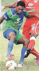  ??  ?? Allan Ottey seen here in action for Montego United a few seasons ago.