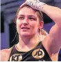  ??  ?? NEMESIS Katie Taylor was victorious again last week