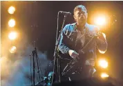  ??  ?? On form: Kings of Leon, fronted by Caleb Followill, delivered a scintillat­ing two-hour performanc­e