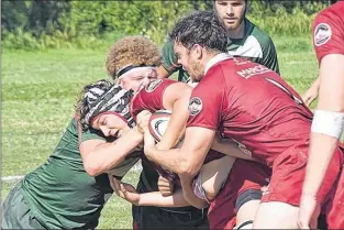  ?? SALTWIRE NETWORK/TRURO DAILY NEWS ?? The Atlantic Rock finished with a 2-2 record at the Canadian under-19 championsh­ip, downing the Quebec Voyageurs in their last game.