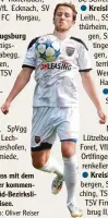  ?? Foto: Oliver Reiser ?? Tobias Müller muss mit dem TSV Neusäß in der kommen den Saison als Süd Bezirksli gist ins Allgäu reisen.