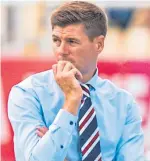  ??  ?? Steven Gerrard: Triumph or disaster at Rangers?