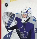  ?? RICHARD LAUTENS TORONTO STAR ?? Leafs backup Michael Hutchinson has won two of his three starts and has a .928 save percentage. “The more frequently you play, the quicker you get back into a groove,” he says.