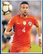  ??  ?? Mauricio Isla fue pareja de Lucía cuando jugaba en el Marsella.