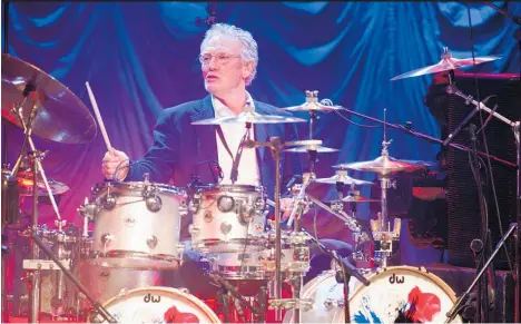  ?? AP ?? Ginger Baker was known for his talent as well as his tantrums.