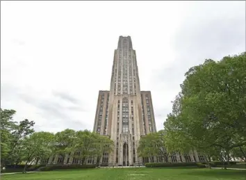  ?? Peter Diana/ Post- Gazette ?? The Cathedral of Learning, the centerpiec­e of the University of Pittsburgh's main campus.