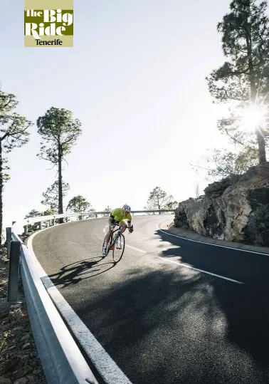  ??  ?? The descent to Granadilla is a blast, but does involve having to hit the brakes in places if you want to avoid joining the Wild West scenery