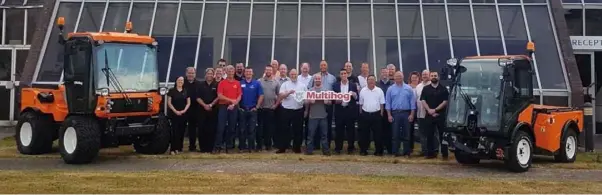  ??  ?? Staff at the Dundalk firm pictured following the announceme­nt of their new deal.