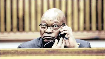  ?? SIPHIWE SIBEKO Reuters /African News Agency (ANA) ?? RECENT revelation­s at the Zondo Commission place the ANC and former president Jacob Zuma at the centre of state capture as it implicates its top leadership, the writer says. |