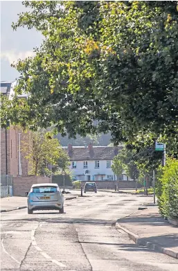  ?? Picture: Steve MacDougall. ?? Police descended on Gowans Terrace in the North Muirton area of Perth after reports of a disturbanc­e on Friday night.