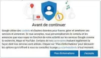  ??  ?? La loi européenne impose à Google d’informer ses utilisateu­rs de sa collecte de données personnell­es.