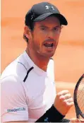  ??  ?? World No.1 Andy Murray
