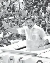  ?? PTI ?? Stalin (left) is counting on the DMK’s organisati­onal strength, his dynastic advantage, anti-incumbency, and the AIADMK’s internal issues. EPS is hoping that his stint as CM, Stalin’s lack of experience, the resolution of the AIADMK’s internal difference­s and the blessings of the BJP will be enough to bring him back to power