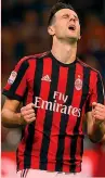  ?? REUTERS ?? Nikola Kalinic, 29 anni, prima stagione al Milan