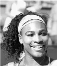  ??  ?? Serena Williams