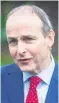  ??  ?? DIFFERENCE OF OPINION Willie O’dea and Taoiseach Micheal Martin