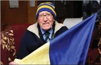  ??  ?? 99-year-old John Coffey at home in Lewis Road, looking forward to watching his native Beaufort team in the All-Ireland Junior Final.