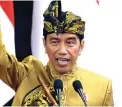  ??  ?? JOKO WIDODO