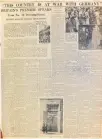  ??  ?? Townsville Daily Bulletin September 4, 1939.