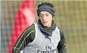  ?? Picture: GETTY IMAGES/STUART MACFARLANE ?? MISSING OUT: Arsenal’s Mesut Ozil trains at London Colney on Friday in St Albans, England.