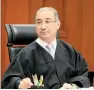  ?? ?? ▮ El Ministro Alberto Pérez Dayán propuso a la Corte avalar la reforma de la 4T a la Ley de Hidrocarbu­ros.