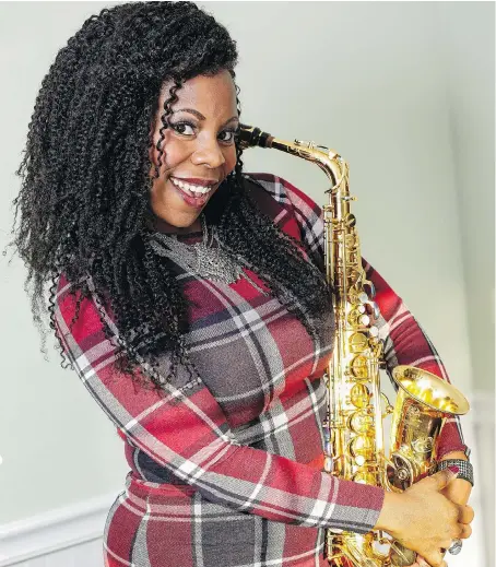 ?? BRIAN ACH/THE ASSOCIATED PRESS ?? Musician Tia Fuller’s success hasn’t come without challenges: “I’ve dealt with sexism, inadverten­t sexism, sometimes racism,” she says. “Sometimes a combinatio­n of both.”