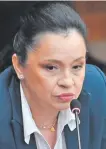  ?? ?? Yolanda Paredes, senadora.