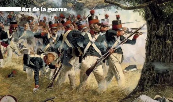  ??  ?? La bataille de Chesapeake, en 1812. La guerre implique l’altérité. (© US Army)