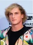  ??  ?? Logan Paul is an online vlogger