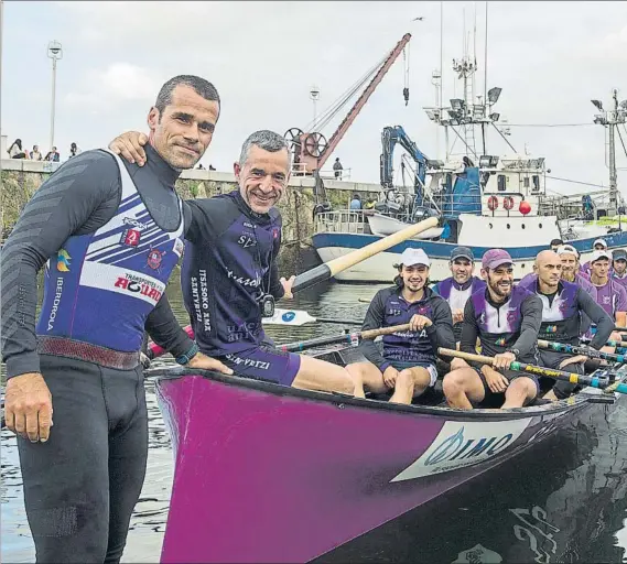  ?? FOTO: JUAN ECHEVERRÍA ?? Animado Iker Zabala está con muchas ganas de competir este domingo en Bilbao y a pesar de ser recién ascendidos no descarta dar alguna sorpresa en la Eusko Label Liga