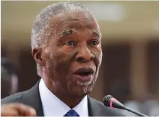  ?? DR ?? Thabo Mbeki tem garantias de regresso ao diálogo