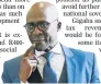  ??  ?? MINISTER MALUSI GIGABA