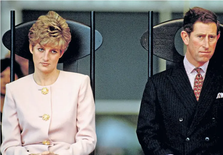  ?? ?? The then Prince and Princess of Wales on a tour of Canada in 1991