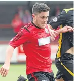  ?? Picture: Kris Miller. ?? Finn Graham: scored Brechin’s equaliser.