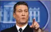  ??  ?? Dr. Ronny Jackson is the latest Texas nominee for a senior post or federal judgeship for whom the process isn’t smooth.