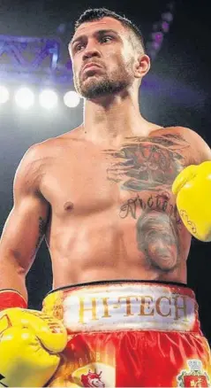  ?? AGENCIAS ?? > Vasily Lomachenko.