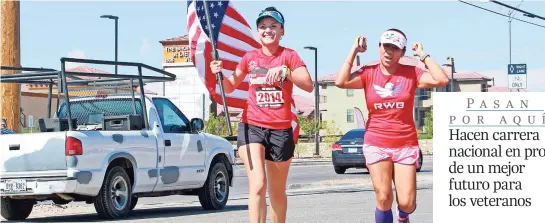  ??  ?? san antonio fue el siguiente destino del grupo que lleva tres años realizando la carrera