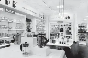  ?? AP ?? This undated image provided by J.C. Penney shows a design for a new Bodum section in the home area of the department store.