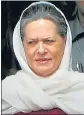  ?? ?? Sonia Gandhi