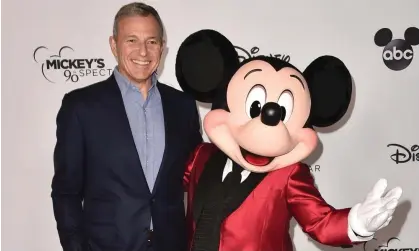  ?? ?? Bob Iger returned to Disney in November, taking over from Bob Chapel in a surprise comeback. Photograph: Alberto E Rodríguez/Getty Images