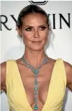  ??  ?? Heidi Klum